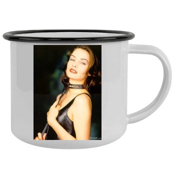 Famke Janssen Camping Mug