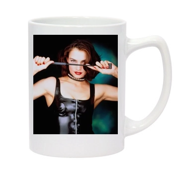 Famke Janssen 14oz White Statesman Mug