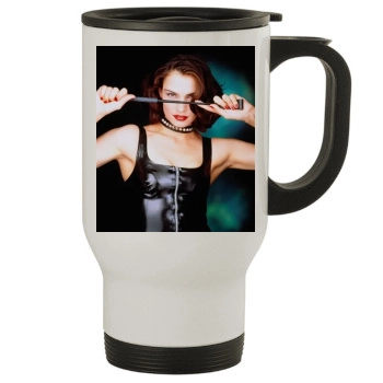 Famke Janssen Stainless Steel Travel Mug