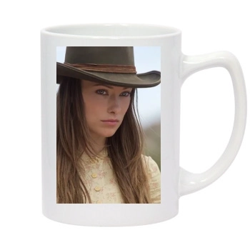 Olivia Wilde 14oz White Statesman Mug