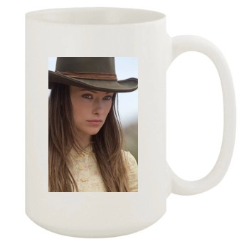 Olivia Wilde 15oz White Mug