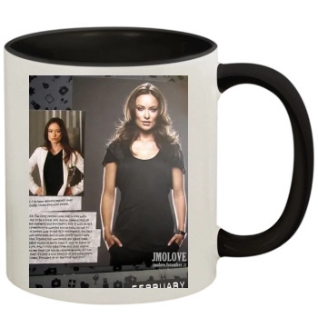 Olivia Wilde 11oz Colored Inner & Handle Mug