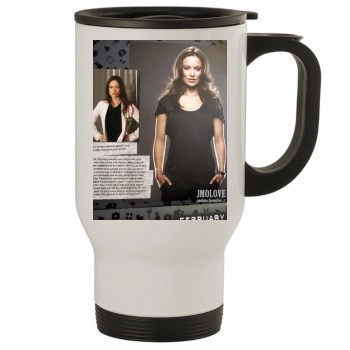 Olivia Wilde Stainless Steel Travel Mug