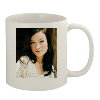 Olivia Wilde 11oz White Mug