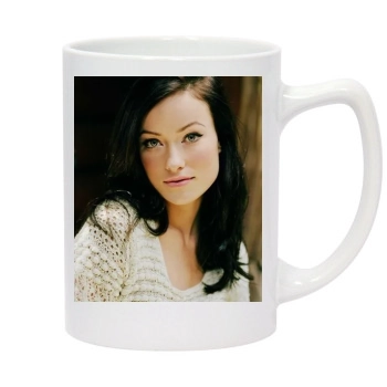 Olivia Wilde 14oz White Statesman Mug