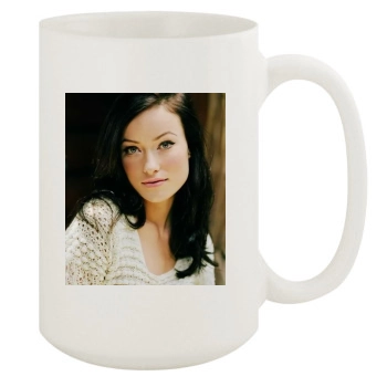 Olivia Wilde 15oz White Mug