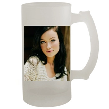 Olivia Wilde 16oz Frosted Beer Stein