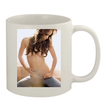 Olivia Wilde 11oz White Mug