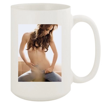 Olivia Wilde 15oz White Mug