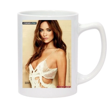 Olivia Wilde 14oz White Statesman Mug