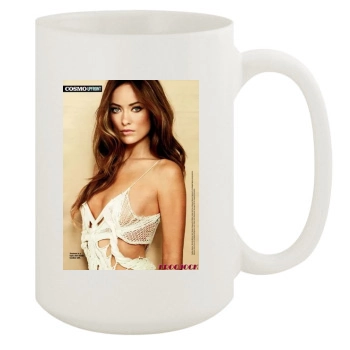 Olivia Wilde 15oz White Mug