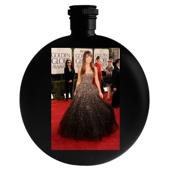 Olivia Wilde Round Flask