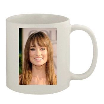 Olivia Wilde 11oz White Mug