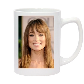 Olivia Wilde 14oz White Statesman Mug