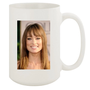 Olivia Wilde 15oz White Mug