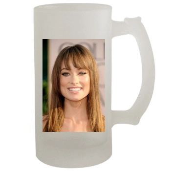 Olivia Wilde 16oz Frosted Beer Stein