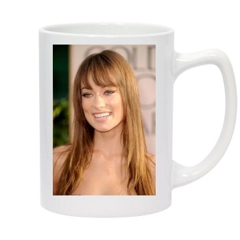 Olivia Wilde 14oz White Statesman Mug