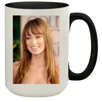 Olivia Wilde 15oz Colored Inner & Handle Mug