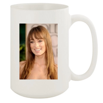 Olivia Wilde 15oz White Mug