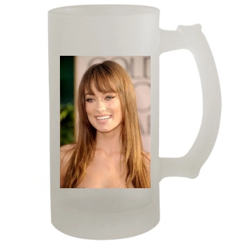 Olivia Wilde 16oz Frosted Beer Stein