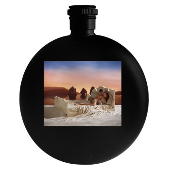 Olivia Wilde Round Flask