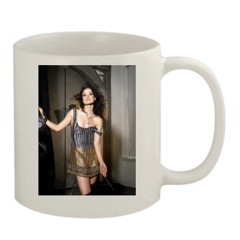 Olivia Wilde 11oz White Mug