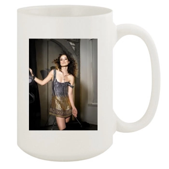 Olivia Wilde 15oz White Mug