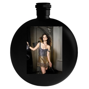 Olivia Wilde Round Flask