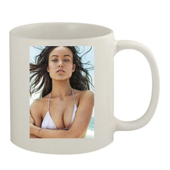 Olivia Wilde 11oz White Mug