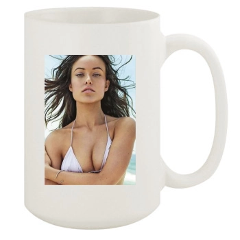 Olivia Wilde 15oz White Mug