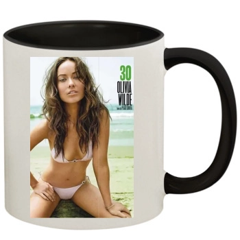 Olivia Wilde 11oz Colored Inner & Handle Mug