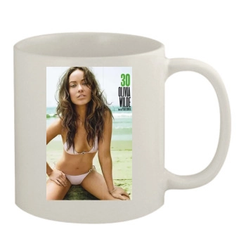 Olivia Wilde 11oz White Mug