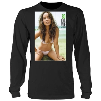 Olivia Wilde Men's Heavy Long Sleeve TShirt