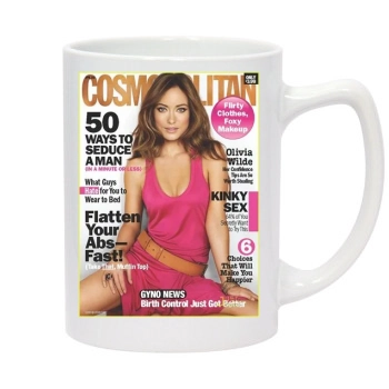 Olivia Wilde 14oz White Statesman Mug