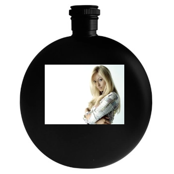 Olivia Wilde Round Flask