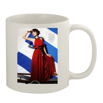 Olivia Wilde 11oz White Mug