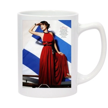 Olivia Wilde 14oz White Statesman Mug