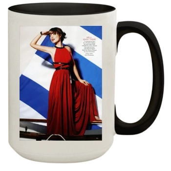 Olivia Wilde 15oz Colored Inner & Handle Mug