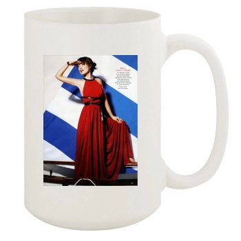 Olivia Wilde 15oz White Mug