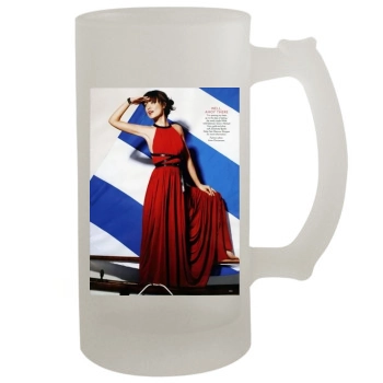 Olivia Wilde 16oz Frosted Beer Stein