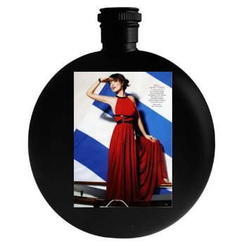 Olivia Wilde Round Flask