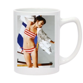 Olivia Wilde 14oz White Statesman Mug