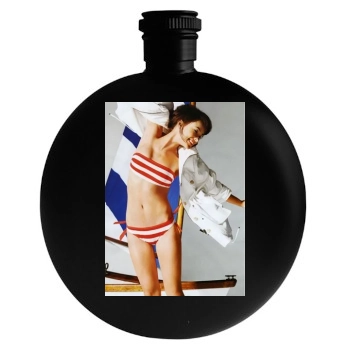 Olivia Wilde Round Flask