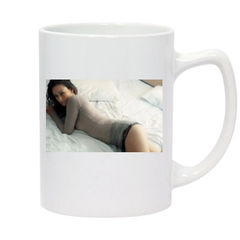 Olivia Wilde 14oz White Statesman Mug