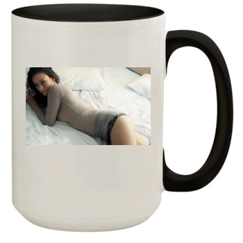 Olivia Wilde 15oz Colored Inner & Handle Mug