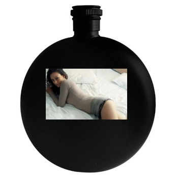 Olivia Wilde Round Flask