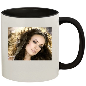 Olivia Wilde 11oz Colored Inner & Handle Mug