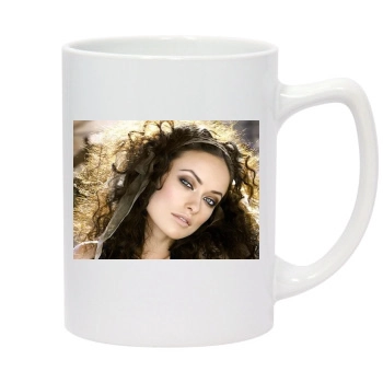 Olivia Wilde 14oz White Statesman Mug