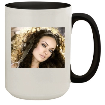 Olivia Wilde 15oz Colored Inner & Handle Mug