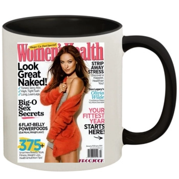 Olivia Wilde 11oz Colored Inner & Handle Mug